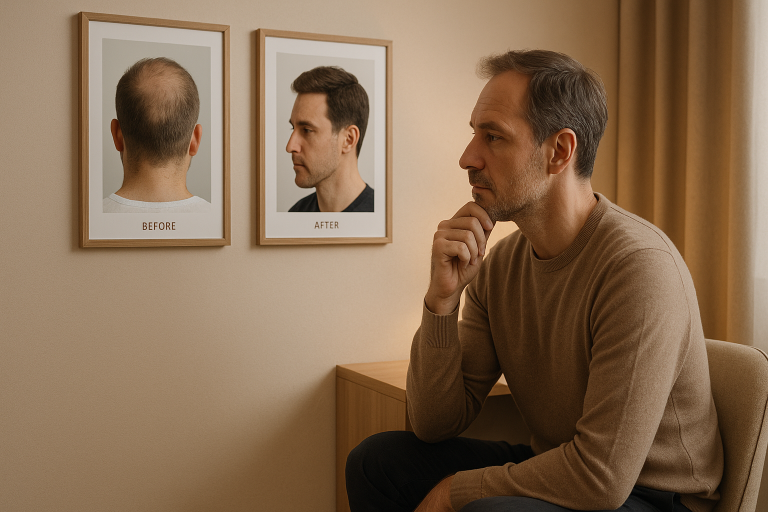 Comparatif entre greffe de cheveux et prothèse capillaire pour traiter la calvitie